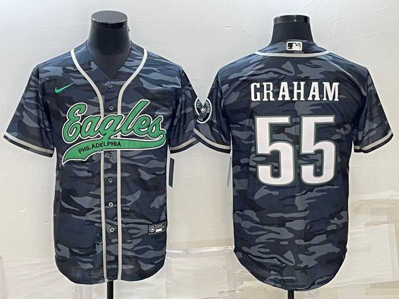Men's Philadelphia Eagles #55 Brandon Graham Gray Camo With Patch Cool Base Stitched Baseball Jersey,We sell and wholesale Men's Philadelphia Eagles #55 Brandon Graham Gray Camo With Patch Cool Base Stitched Baseball Jersey on line form chian!
